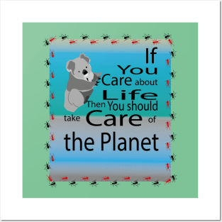 Environmental care Posters and Art